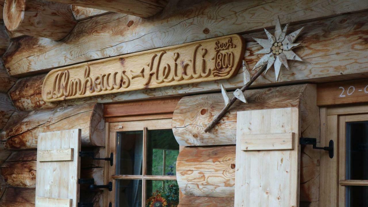 Almhaus Heidi Nockberge Villa Patergassen Buitenkant foto